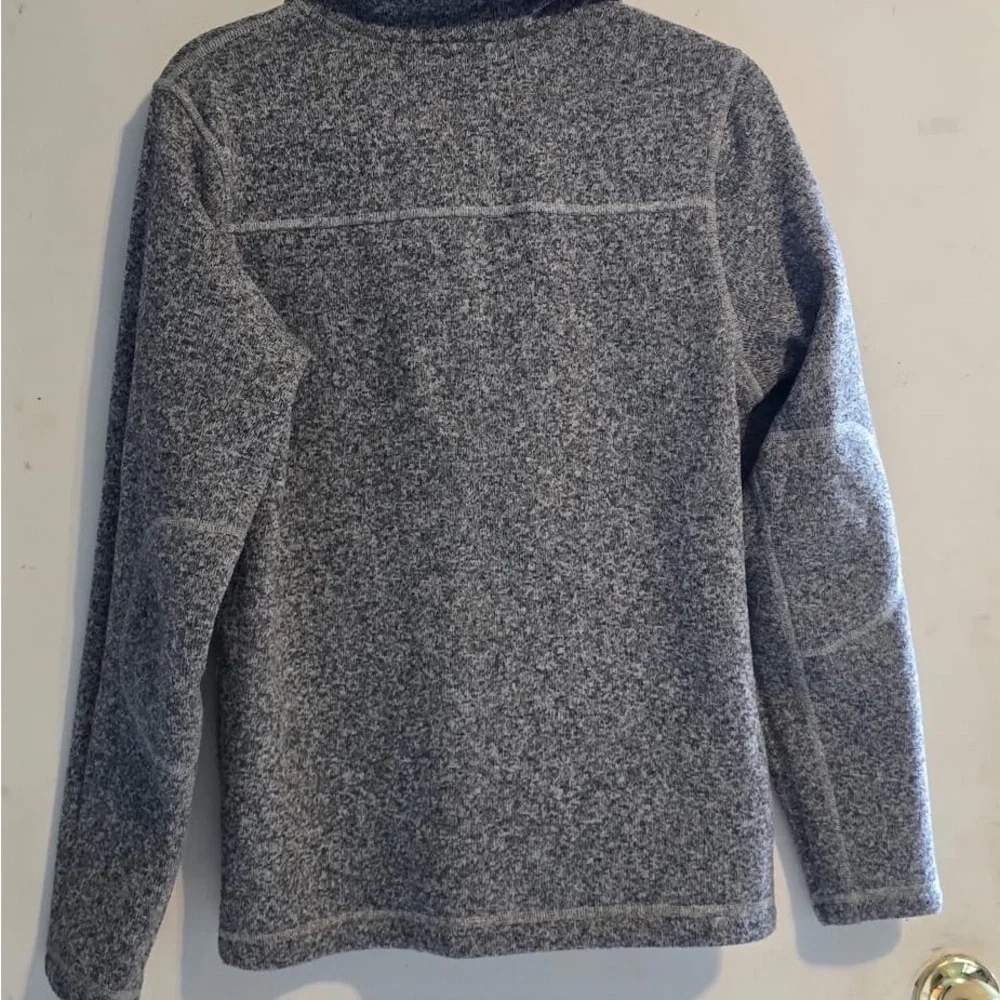 The North Face Heathered Gray Fleece Jacket